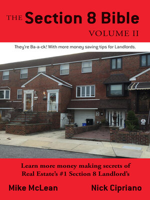 cover image of Section 8 Bible, Volume 2